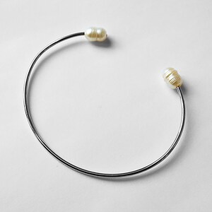 Odella Pearl Cuff Bracelet image 4