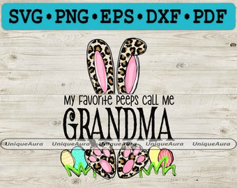 Download Grandma Bunny Svg Etsy