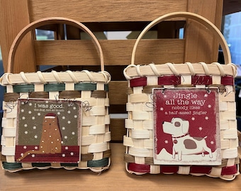 Sassy Cats Christmas Survival Kit Mini-Baskets