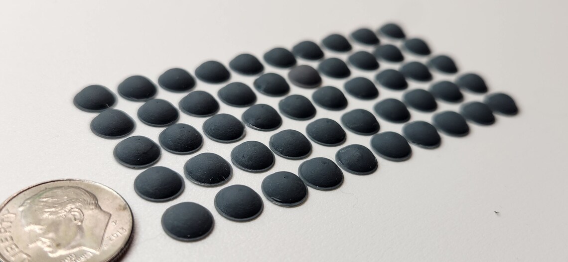 Decor 3D Printed Rivets - MICRO (1/8