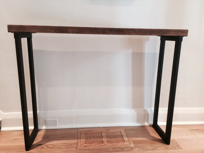 Reclaimed Wood Entryway Table - Etsy Canada