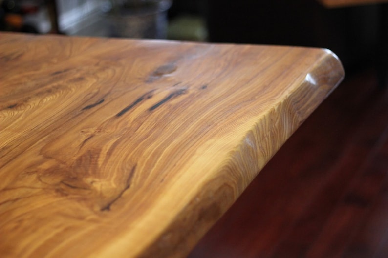 Live Edge Ontario Reclaimed Wood Dining Table Etsy Canada