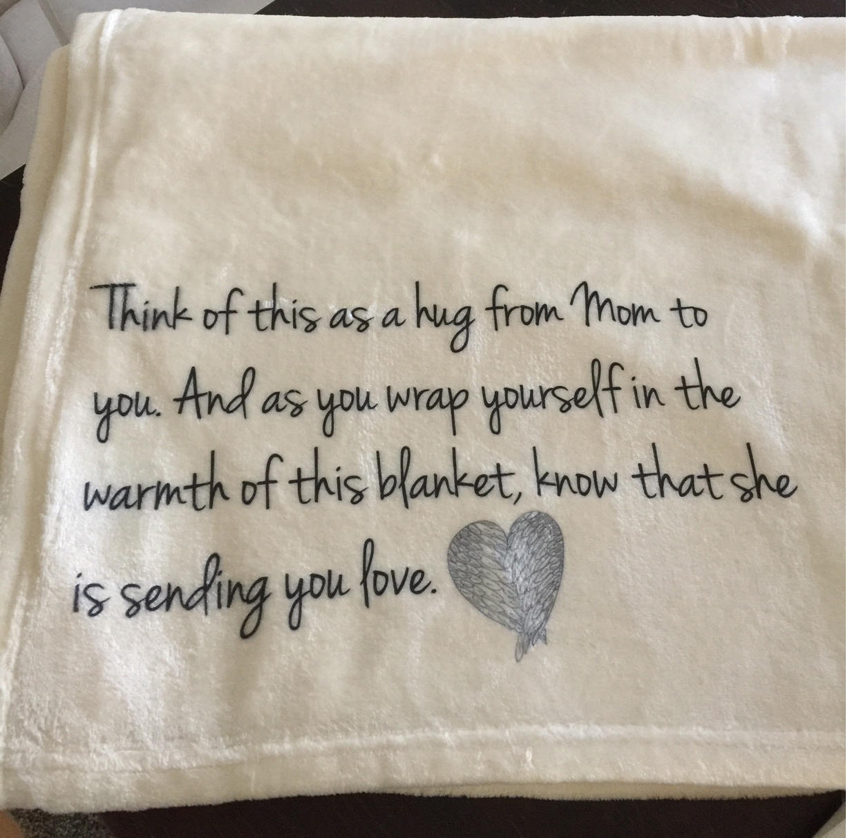 Personalized Throw Blanket for someone who has lost their Mom Etsy