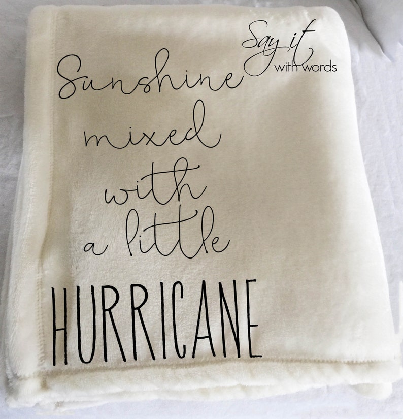 Personalized throw blanket for best friend Sunshine mixed Etsy