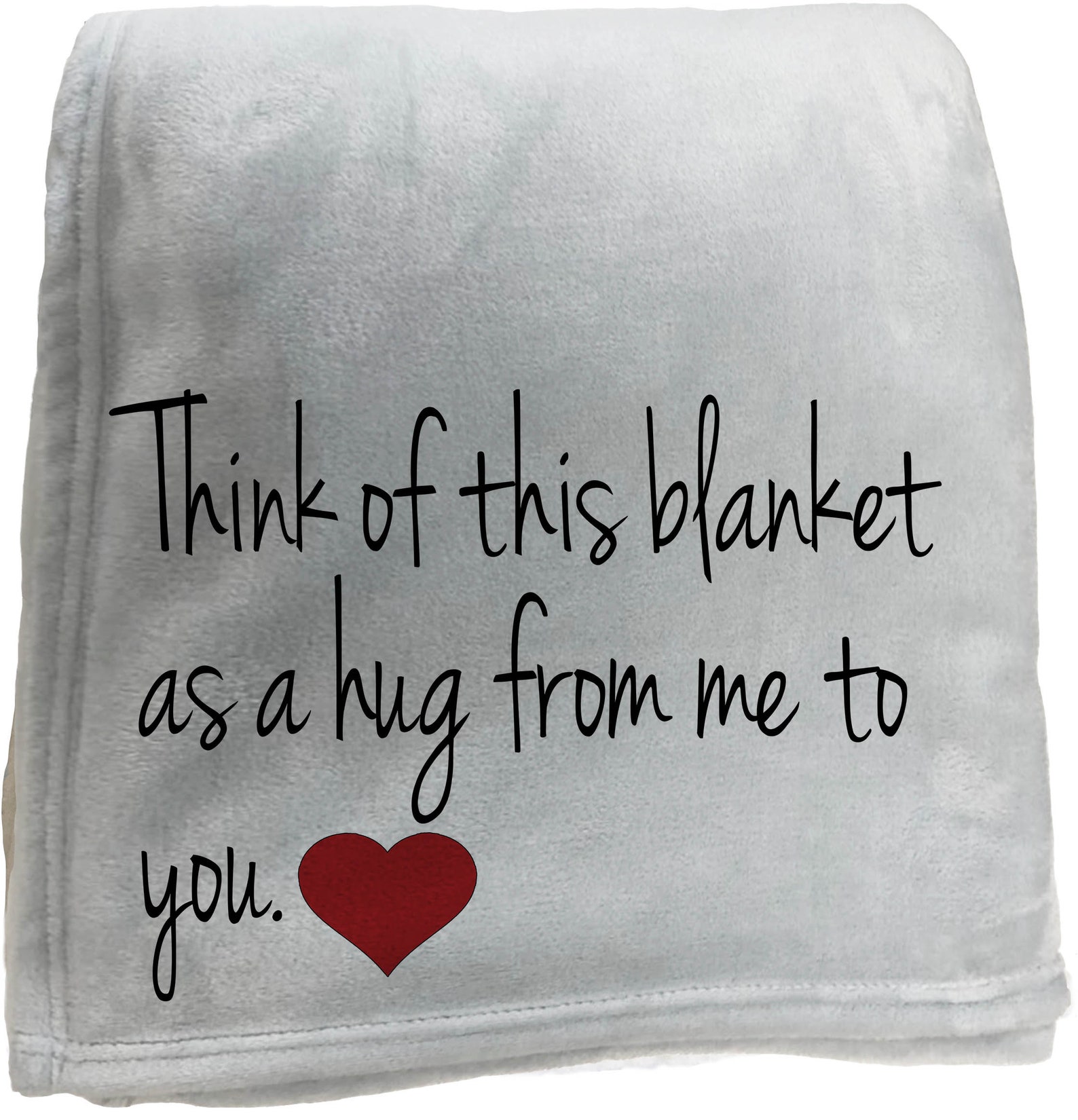 Personalized Hug Blanket sending a hug comfort blanket Etsy