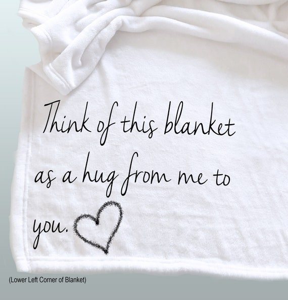Hug in blanket sale
