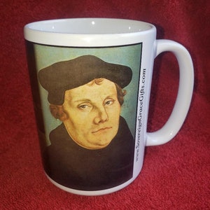 Luther&#39;s Picture and The FIVE SOLAS on the other side!