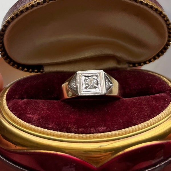 Mens Art Deco Rings - Etsy