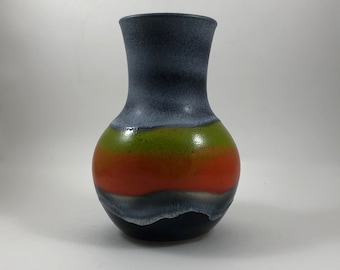 Mid Century Modern Dumler & Breiden 121 21 Fat Lava Era Orange