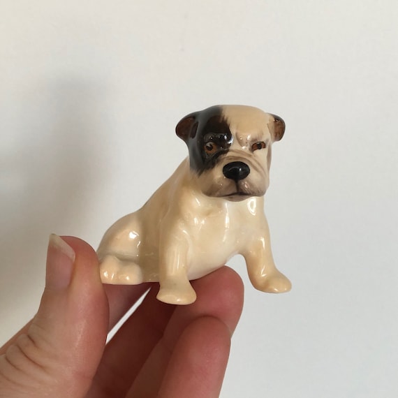 ヴィンテージ ロイヤルドルトン K2 イングリッシュブルドッグ 陶器製
