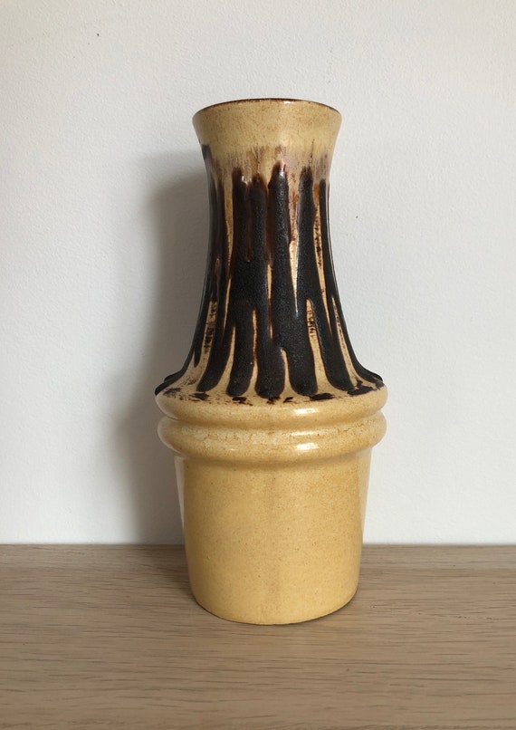 Vintage MCM Mid Century Modern Scheurich 209 18 Fat Lava Vase - Etsy
