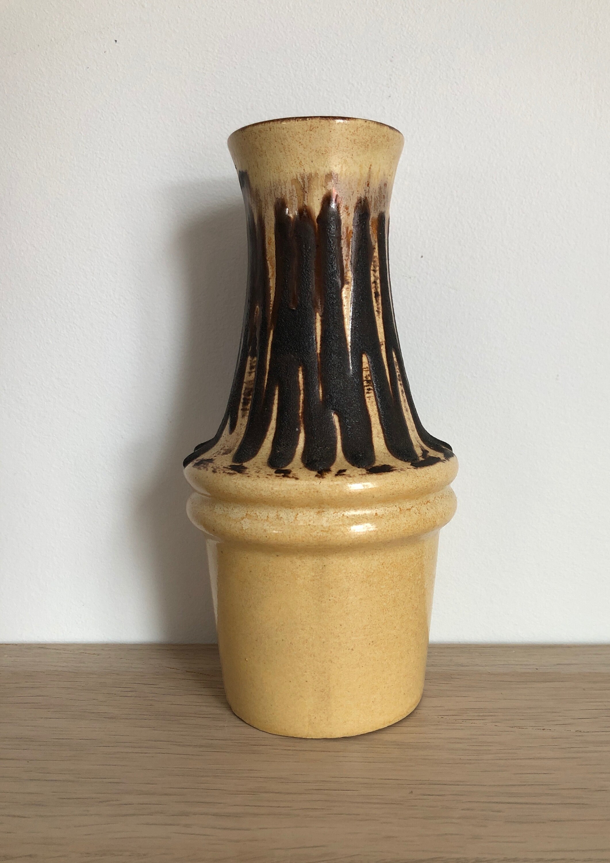 Vintage MCM Mid Century Modern Scheurich 209 18 Fat Lava Vase - Etsy