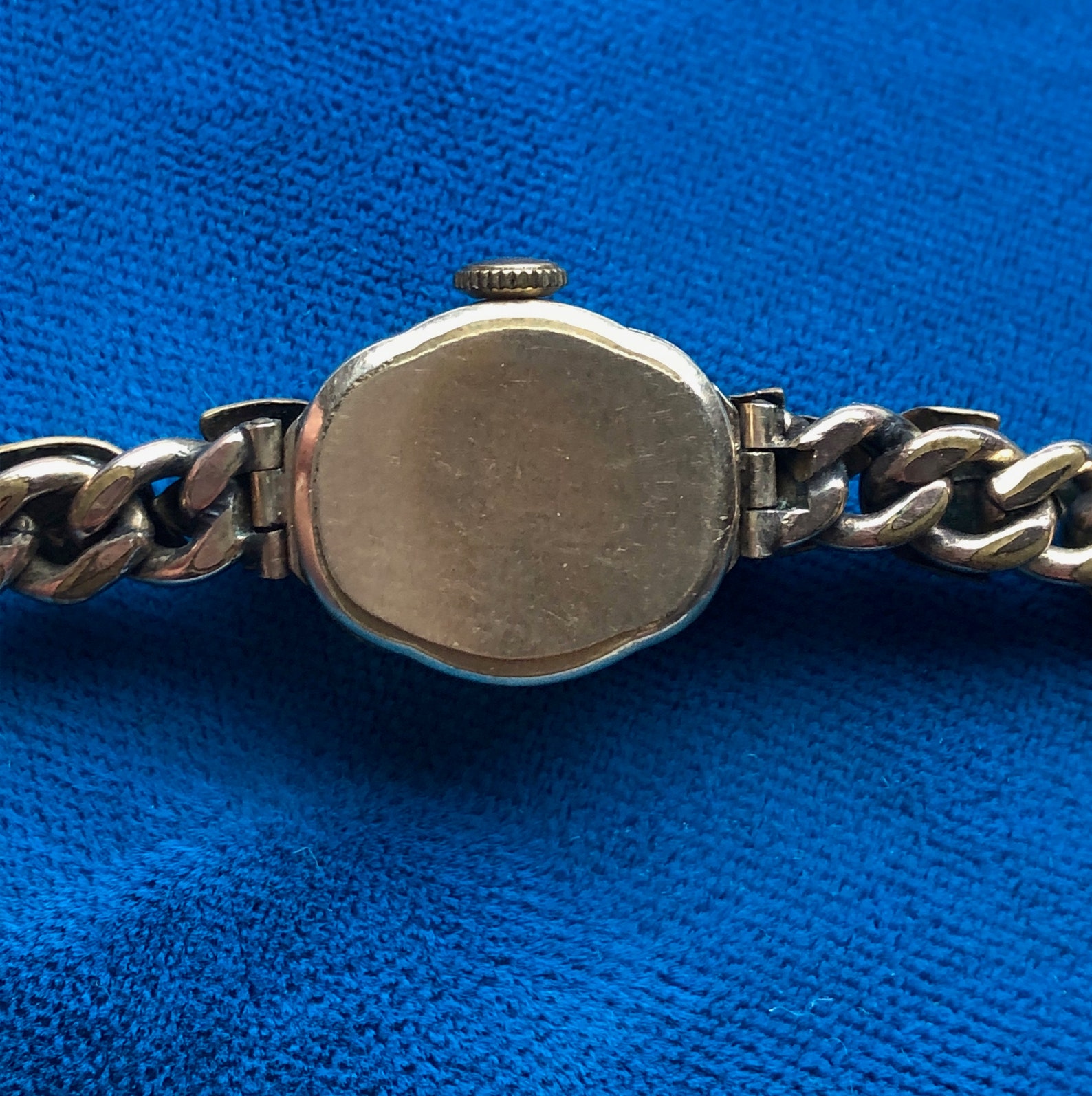 Vintage Mid Century Waltham Ladies Wrist Watch With Leaf Etsy