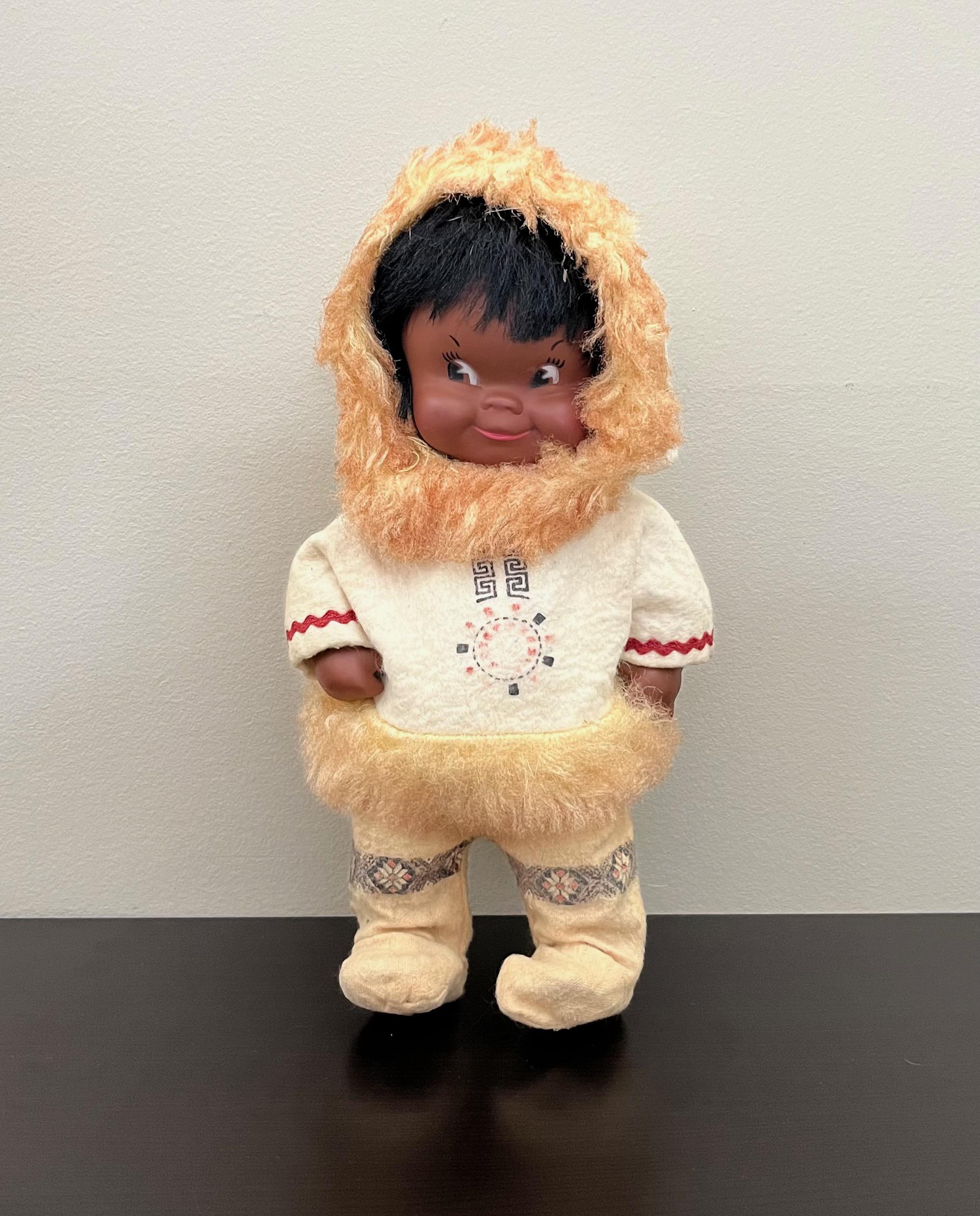 Antique Eskimo Doll - Etsy