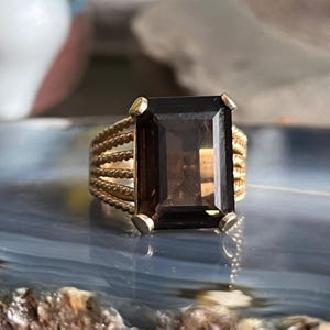 ヴィンテージ★SKAL 14K リング 14金 サイズ11.5号 シグネットリング ゴールドオーバル型（K10 K18／K14／Pt900要お