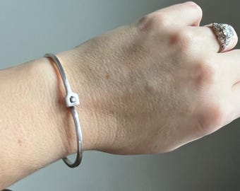 Vintage Hans Hansen Sterling Silver # 238 Modernist Link Bracelet