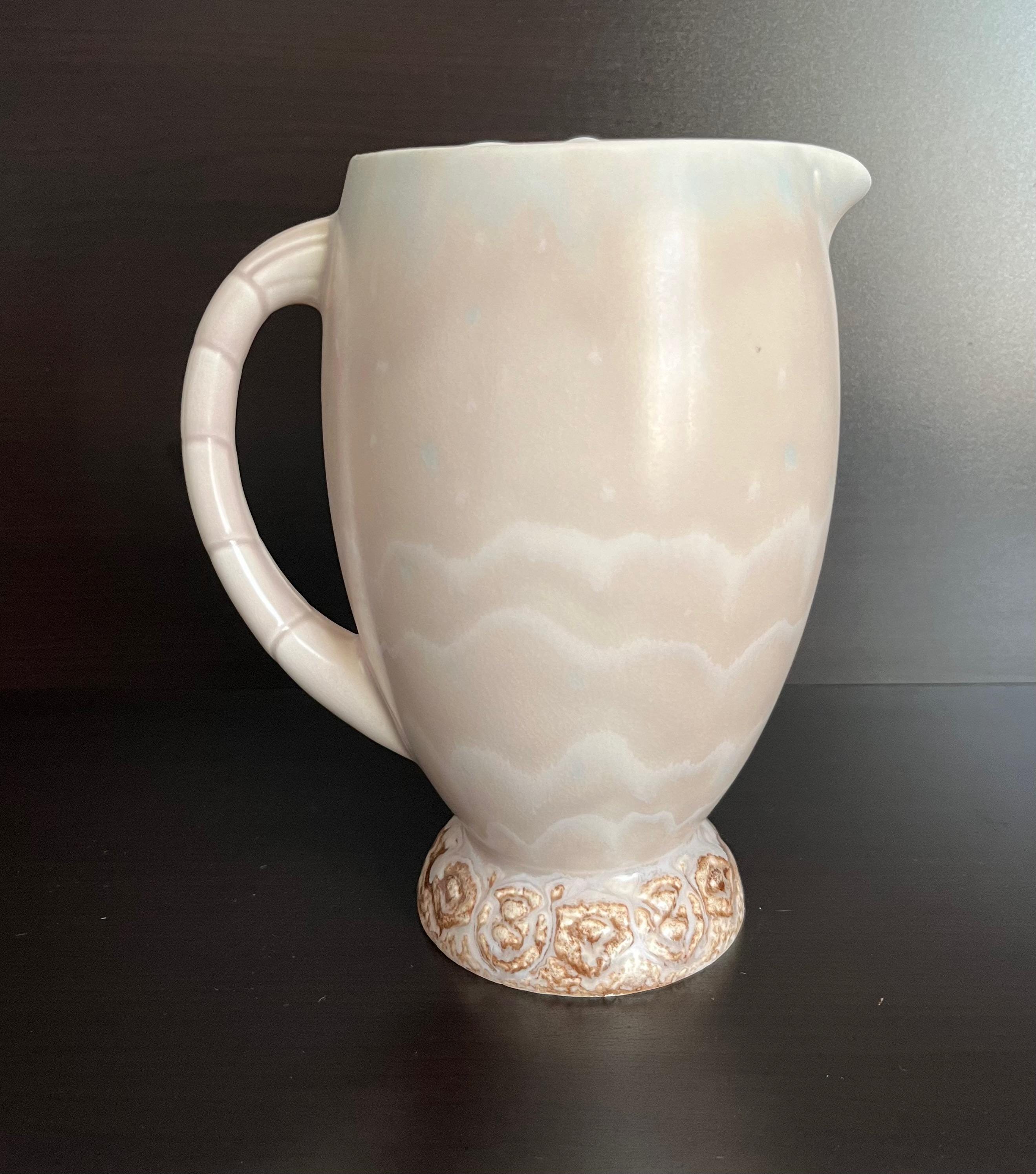 Vintage Beswick Art Pottery 1074 Palm Tree Pitcher AS FOUND - Etsy