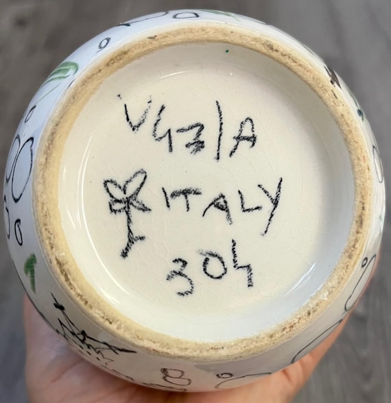 Mid Century Modern Italian Pottery Milvia Scarpa 