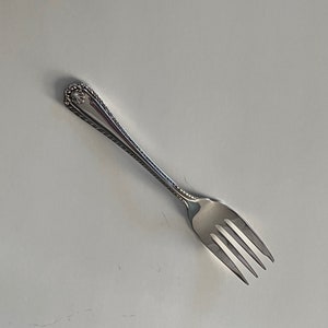 Birks Regency Silver Plate Cascade Salad or Dessert Fork
