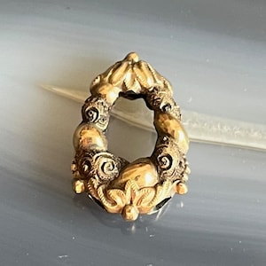Antique Victorian 14K Gold Slide for Chain Necklace