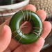 Vintage Green Bakelite Disk Circle Live Preserver Brooch - Etsy