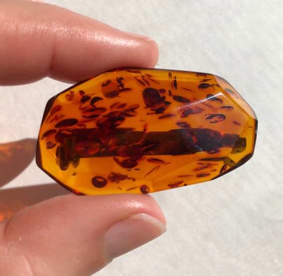 Vintage Irregular Polished Baltic Amber 