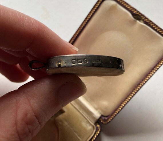 英国 Birmingham K9 1911年 locket Antique-Victorian-Whitby-Jet-