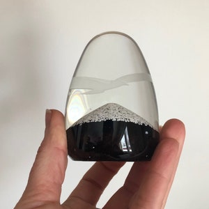 Vintage Caithness Scotland Eagle Glass Crystal Paperweight