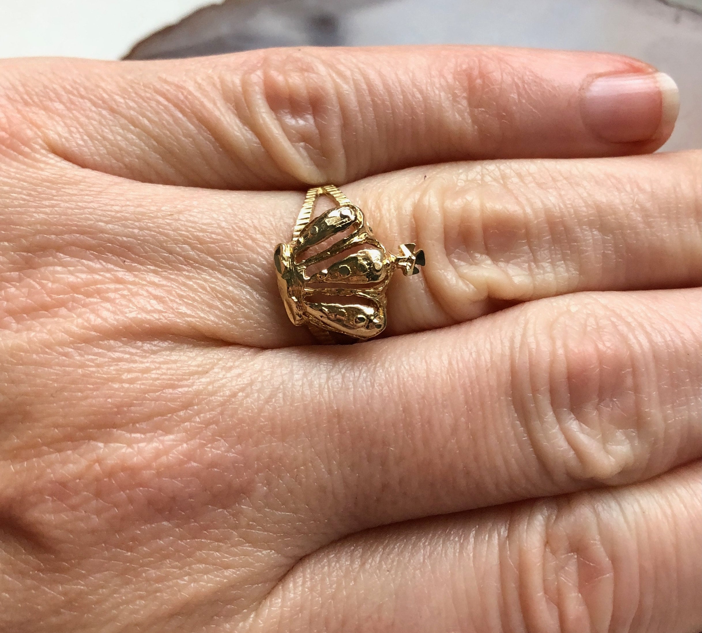 アクセサリー Vintage Salvation Army K10 gold Ring Vintage Salvation Army 10k gold Ring 【公式通販】
