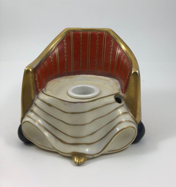 フランス　灰皿or 花器　1920s アンティーク フランス灰皿or 花器1920s アンティーク