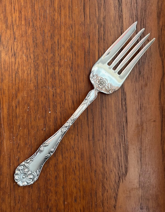 Antique 1904 N.F. Co Niagara Falls Silver Plate Wild Rose Cold