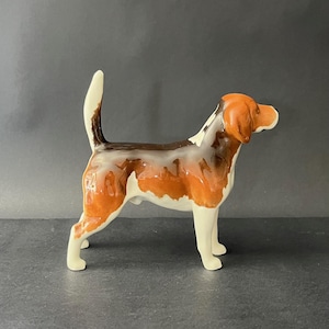 ベスウィック ビーグル 陶器 フィギュア 置物 犬 Wendover Billy Vintage Beswick Beagle Dog Ceramic Figurine Wendover Billy No
