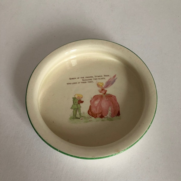 Antique Baby Dish Etsy