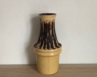西ドイツ製 ヴィンテージ 陶器 シューリッヒ ファットラヴァ 花瓶 花器 鉢 ヴィンテージ ショイリッヒ ファット ラバ花瓶 549-18、西ドイツ陶器