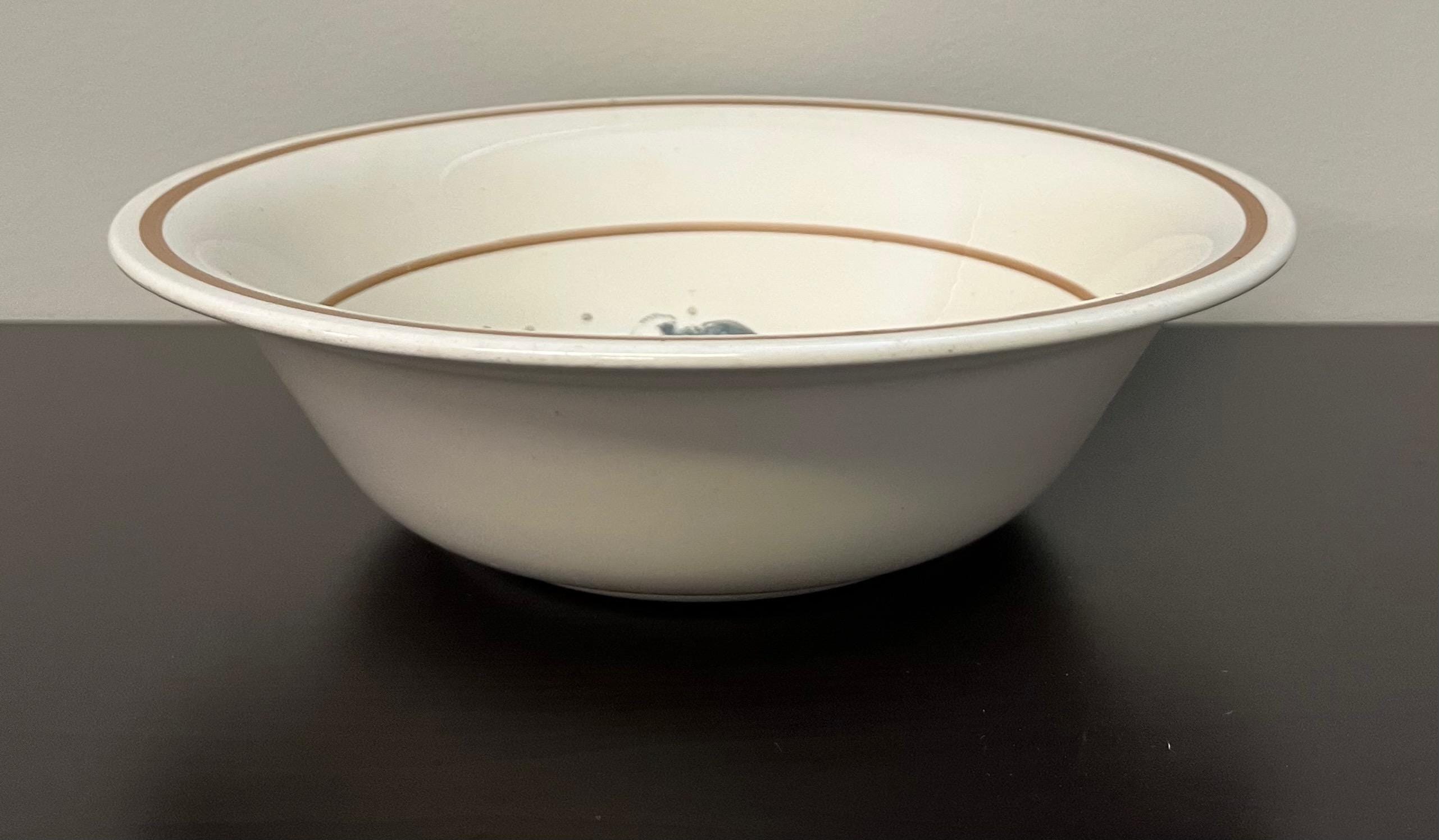 Vintage Susie Cooper Blue Orchid Round Serving Bowl - Etsy