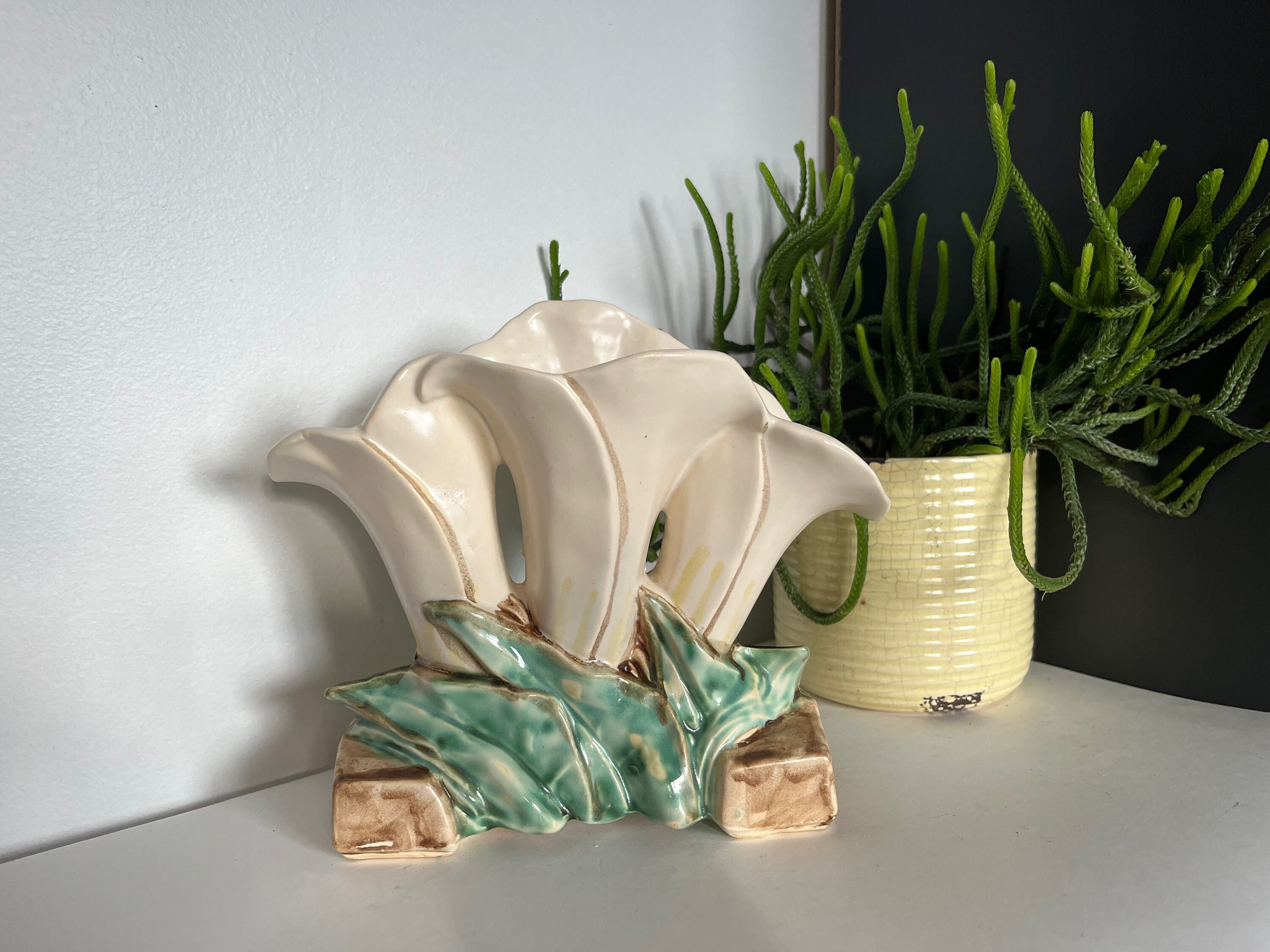 McCoy 陶器　フラワーベース 花瓶　ヴィンテージ　希少 McCoy 陶器 フラワーベース 花瓶 ヴィンテージ 希少 【公式通販】