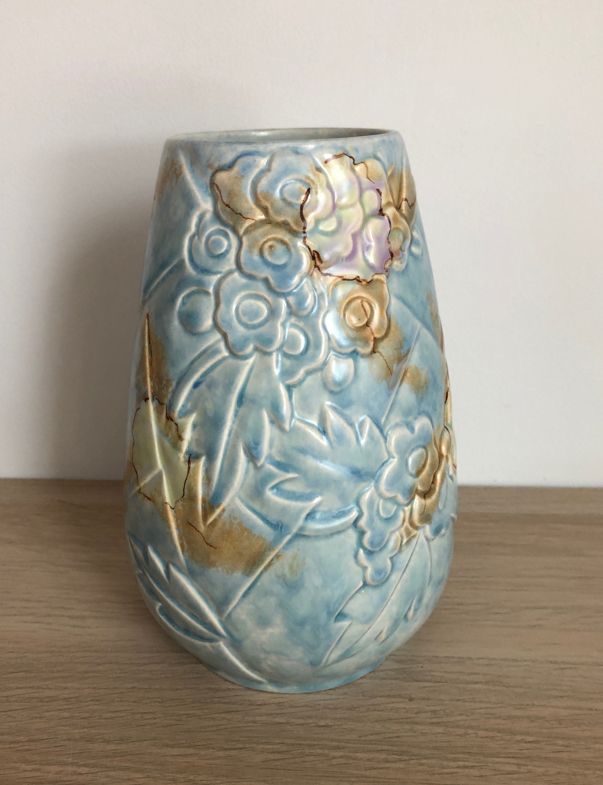 1960s Vintage Folk Art Pottery ウベダ IDEE 1960s Vintage Folk Art Pottery ウベダ IDEE 1960s Vintage