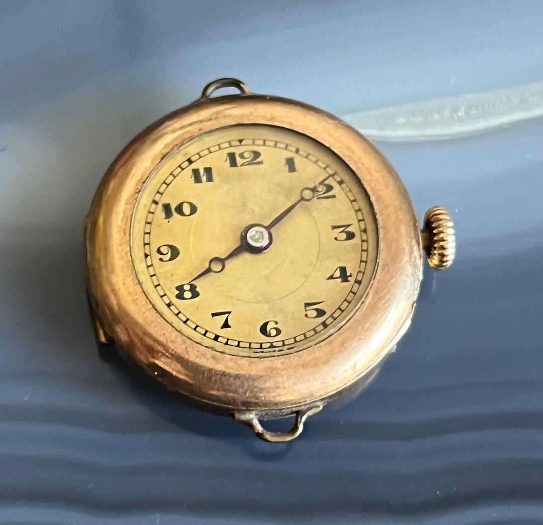 Gold Filled 17 Jewel Waltham Pocket Watch Gold Filled Vintage