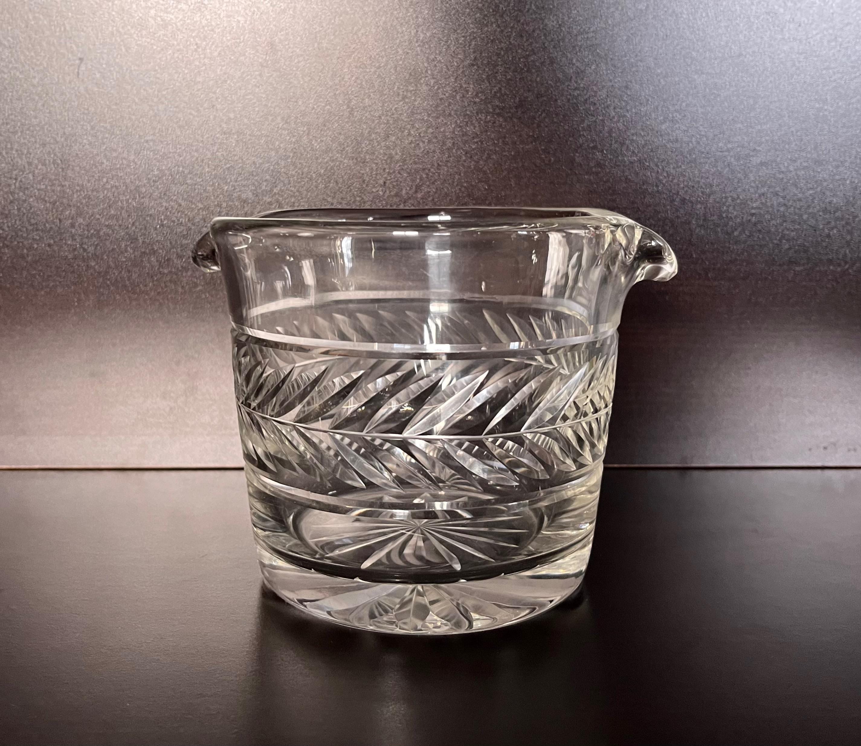 Antique Georgian Cut Glass Wine Glass Rinser - Etsy Canada