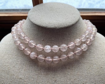 Ravissant Collier De Perles 3 Rangs
