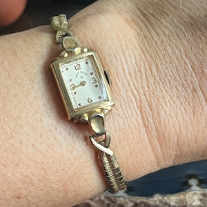 ★Lord Elgin★ ロードエルジン 14K ホワイトゴールドフィルド 1950年代 LORD ELGIN ロードエルジン 14KGF ホワイトゴールド