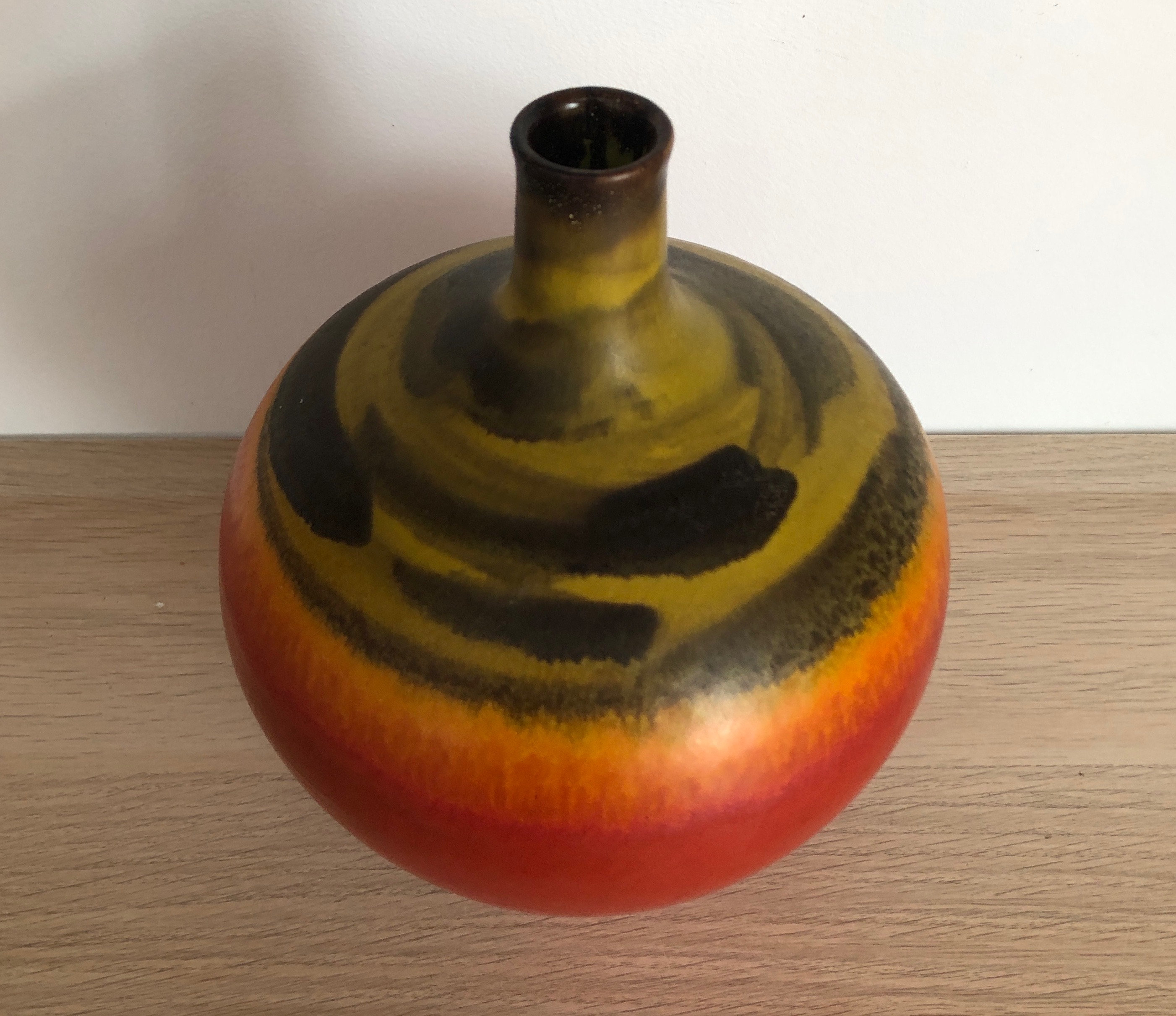 Mid Century Alvino Bagni Italian Modernist Pottery Vase - Etsy 日本