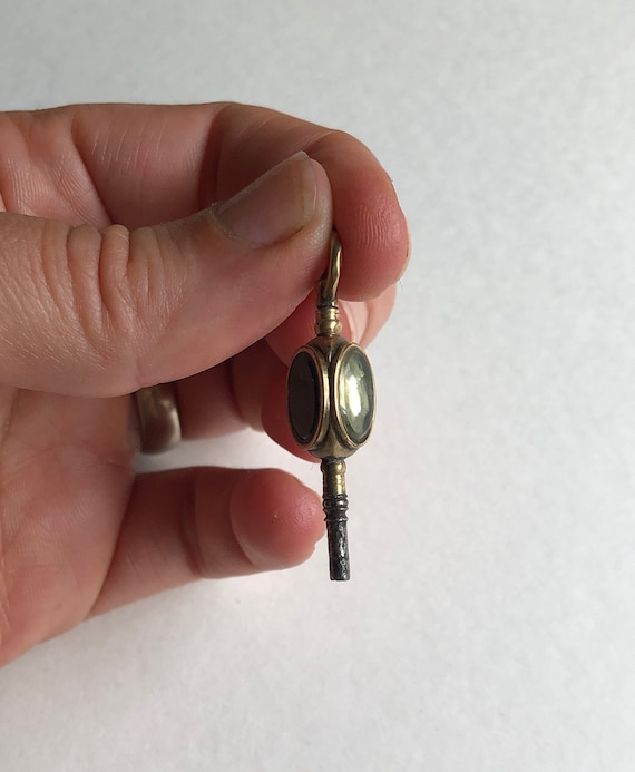 Buy Antique Victorian Georgian Pocket Watch Fob Key Winder Gold