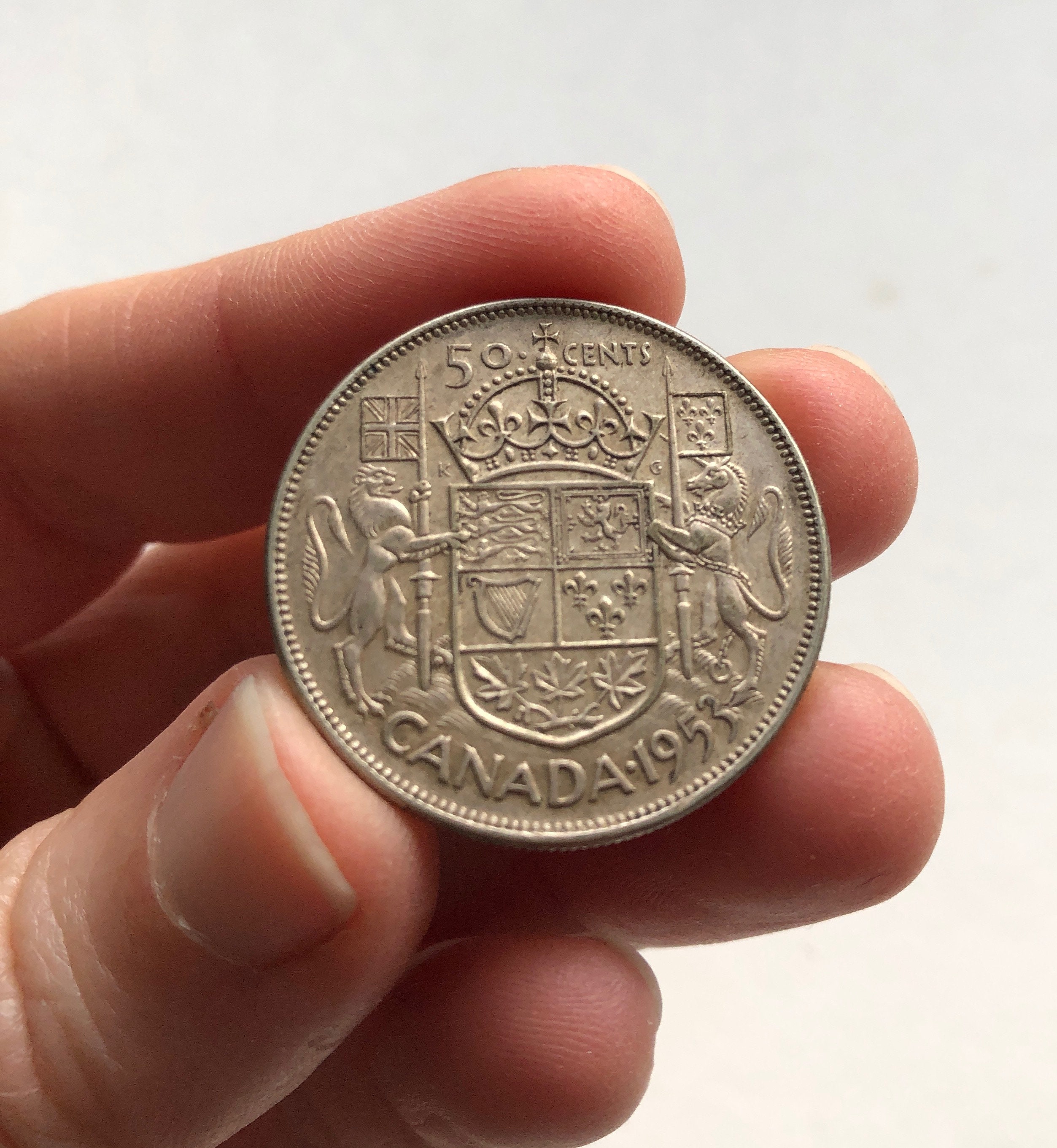 Canadian coins 1948 silver dollar - Etsy 日本