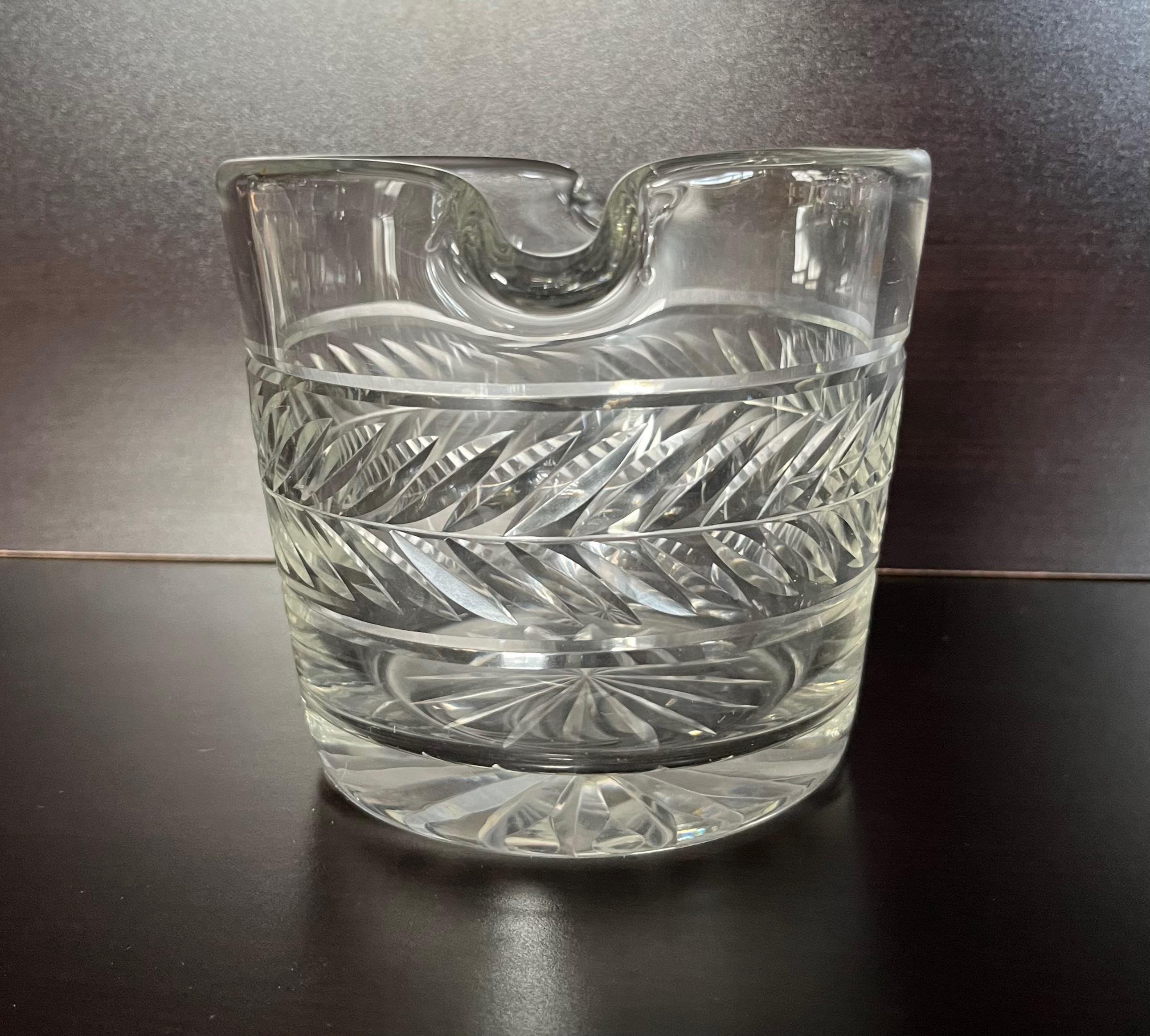 Antique Georgian Cut Glass Wine Glass Rinser - Etsy Canada