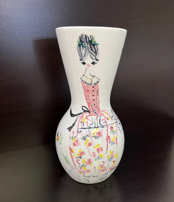 Mid Century Modern Italian Pottery Milvia Scarpa 