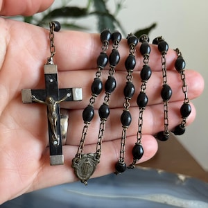Vintage Italian Catholic Rosary Prayer Beads