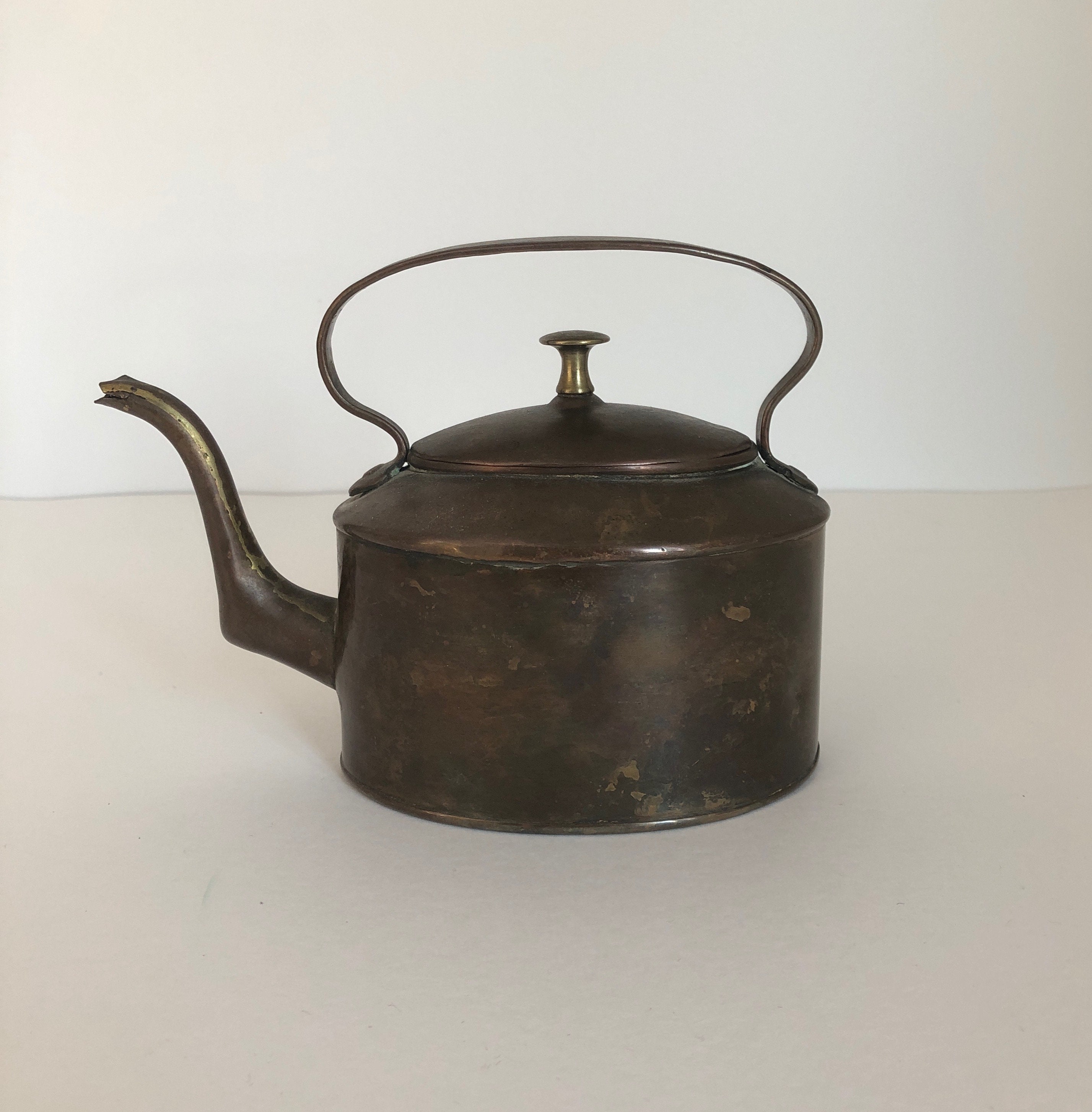フランス19世紀 銅ケトルアンティーク