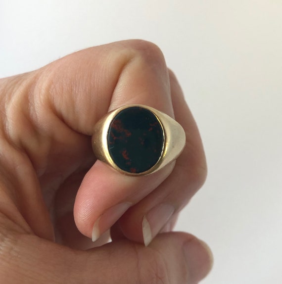 Antique Vintage Mens or Ladies 10K Yellow Gold Blo