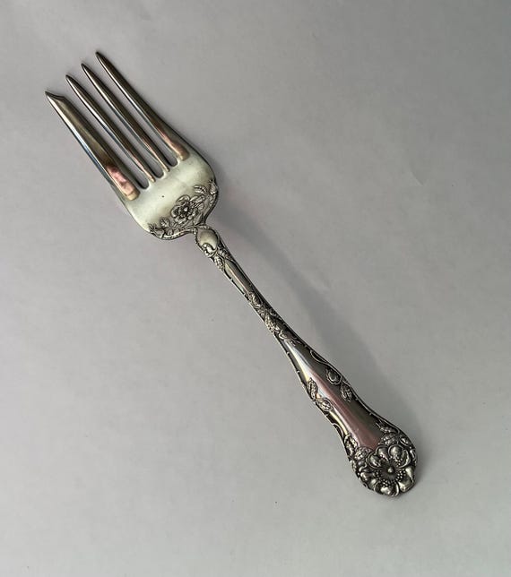 Antique 1904 N.F. Co Niagara Falls Silver Plate Wild Rose Cold
